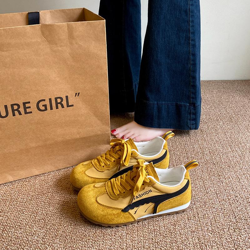 Fashion Casual Shoes Women's Summer New Color Matching Soft Sole Sports Breathability