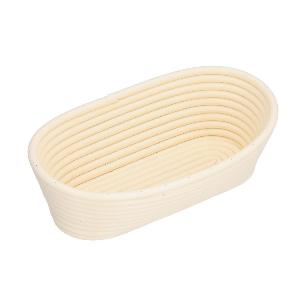 Food Grade PP Banneton Basket Rattan Woven Dough Rising Bowl New Bread Proofing Basket Home Baking
