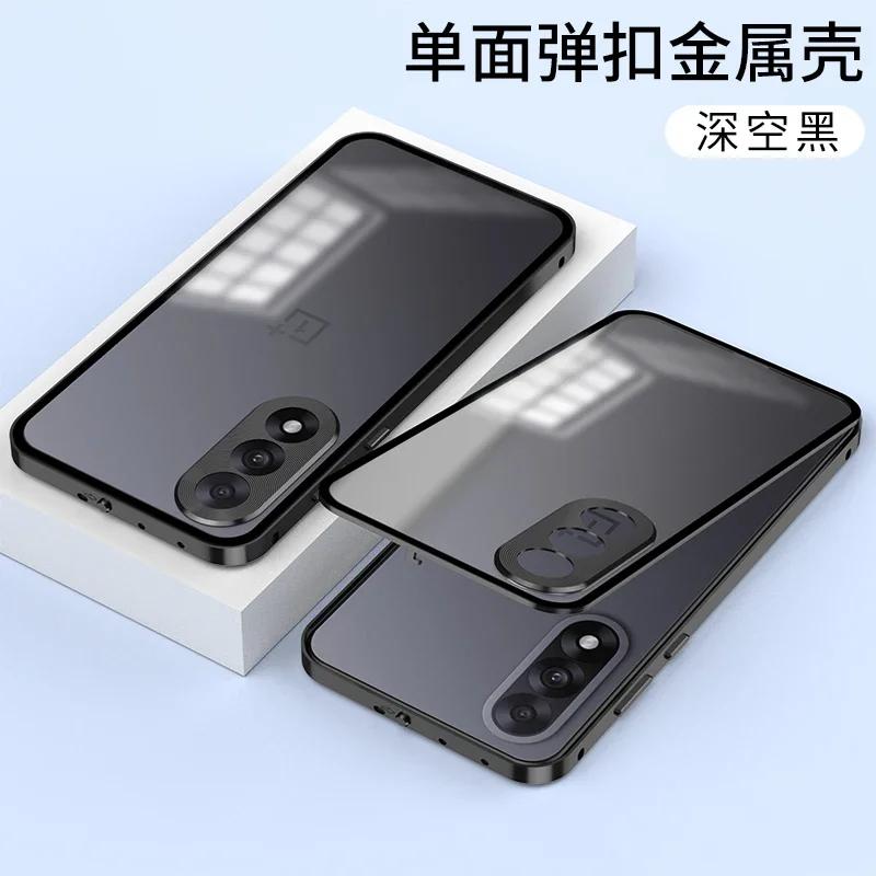 

Чехол для Oneplus Nord 5 ACE 5 Ultra Противоударный Металлический Алюминиевый Сплав Рамка Жесткая Накладка-Бампер для Oneplus Nord CE5 ACE 5 Racing OnePlus Nord 5 чёрный