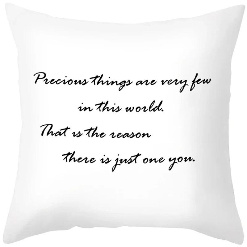 Luxury Home Decoration Pillowcase Simple Line Sketch Character Pattern Cushion Cover Living Room Sofa Cushion Cover