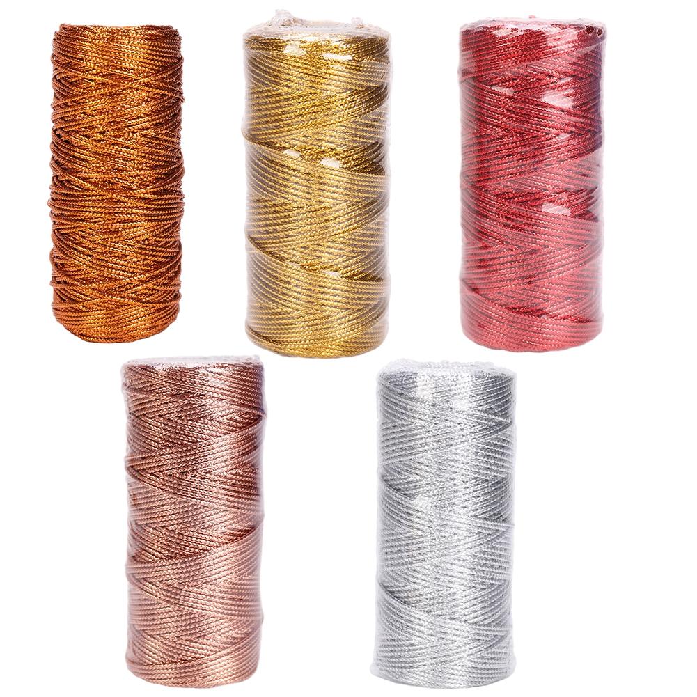 Cord Rope String Cord Rope Gold Silver Package Contents
