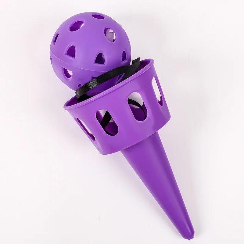 Ballempfangssensor Trainer Werfen Fangen Spielset Outdoor Spielzeug Fangset Kinder Hand-Auge-Koordination Training