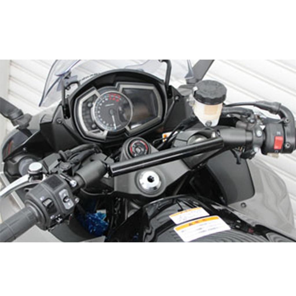 BYEMTTY Holder for Kawasaki Ninja 1100SX and Ninja 1000 Motorcycles Multi-Bar (Black) (2025-2026) (Z1000SX) (2011-2025)