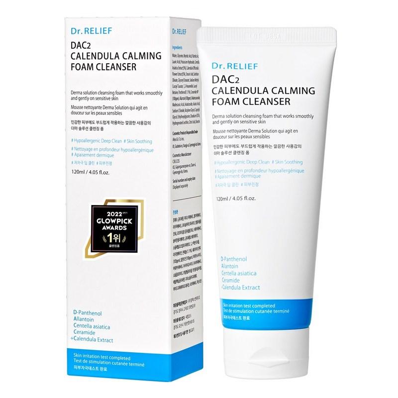Dr. Relief Hypoallergenic Moisturizing Soothing Cleansing Foam, 1 pcs, 120ml