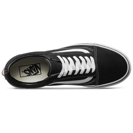 Vans Old Skool juodi balti unisex sportbačiai VN000D3HY28
