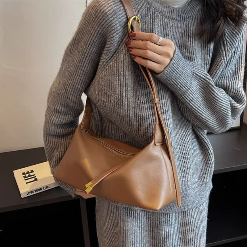 New fashionable retro dumpling bag one shoulder armpit bag