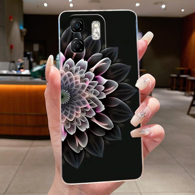 For Infinix Smart 9 X6532 Case Infinix Hot 50i Cover X6531 X6531B Silicone Luxury Dragon Cute Cool Boys Girls Transparent Bumper