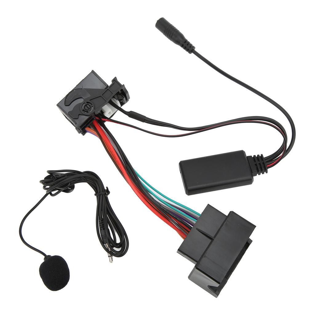 Bluetooth 5.0 AUX IN Cable with Mic Radio RD4 Wireless Auxiliary Input Adapter Replacement for Citroen C2 C3 C4With