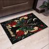 Custom Name Butterfly Printed Carpet,Rug for Office Chair Living Room Bedroom Kitchen Room Decor Gifts.