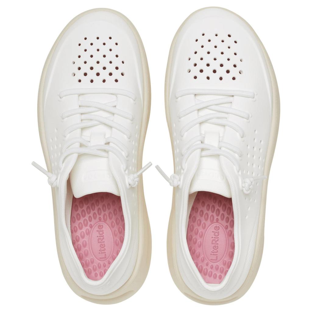Crocs In Motion Pacer Comfortable Versatile Low-Top Casual Shoes Women Sneaker White 210832-100
