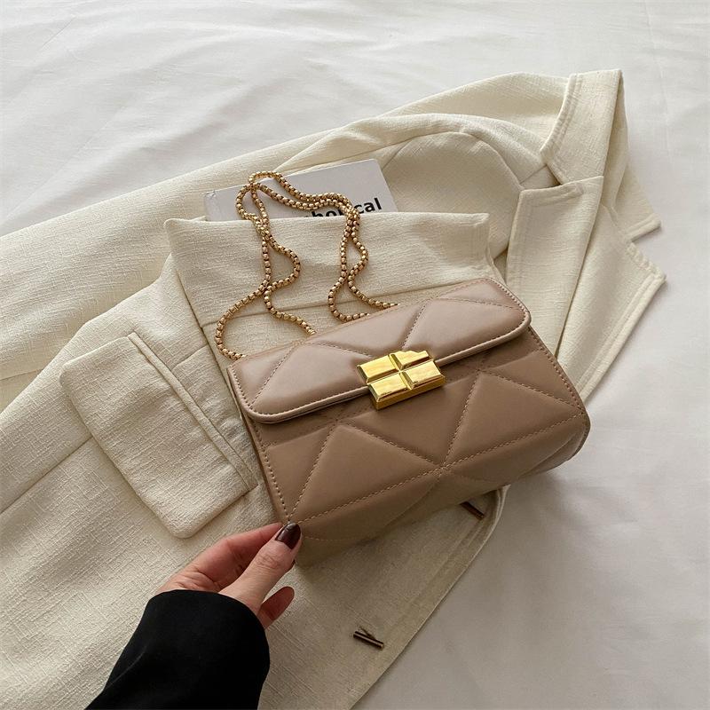 Retro Small Bag Women's 2024 New Foreign Casual Small Square Bag Temperament Fashionable and Beautiful Trend Shoulder Messenger Bag