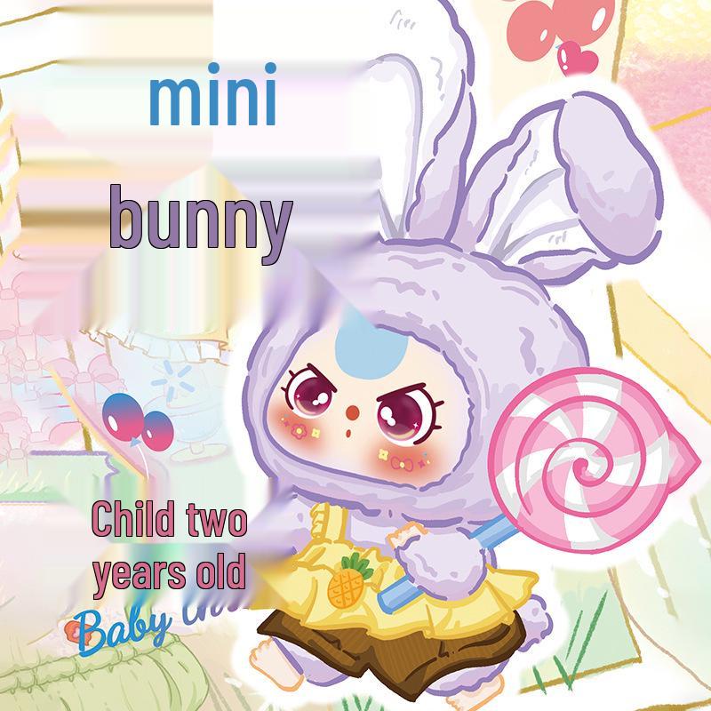 Creative Macaron Mini Rabbit Blind Box Doll Toy - Girl's Pendant Ornament