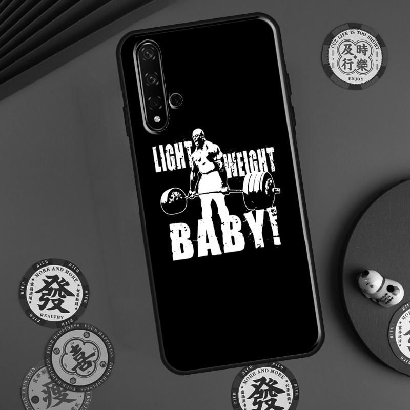 

Bodybuilding Gym Fitness For Huawei P20 P30 P40 Lite P60 Pro Nova 12i 11i 8i 12s 9 10 SE Y90 Y60 Y70 Y72 Y61 Y91 Case Huawei P30 Lite