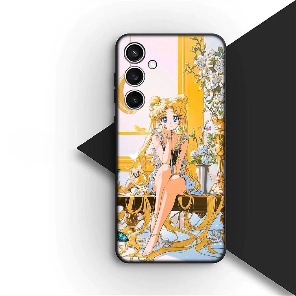 Girl S-Sailors-Cartoon Moon Silicone Cover for Xiaomi Redmi Note 14 13 Pro Plus ProPlus 14C A3 Pro+ 14Pro 5G Coque Phone Case