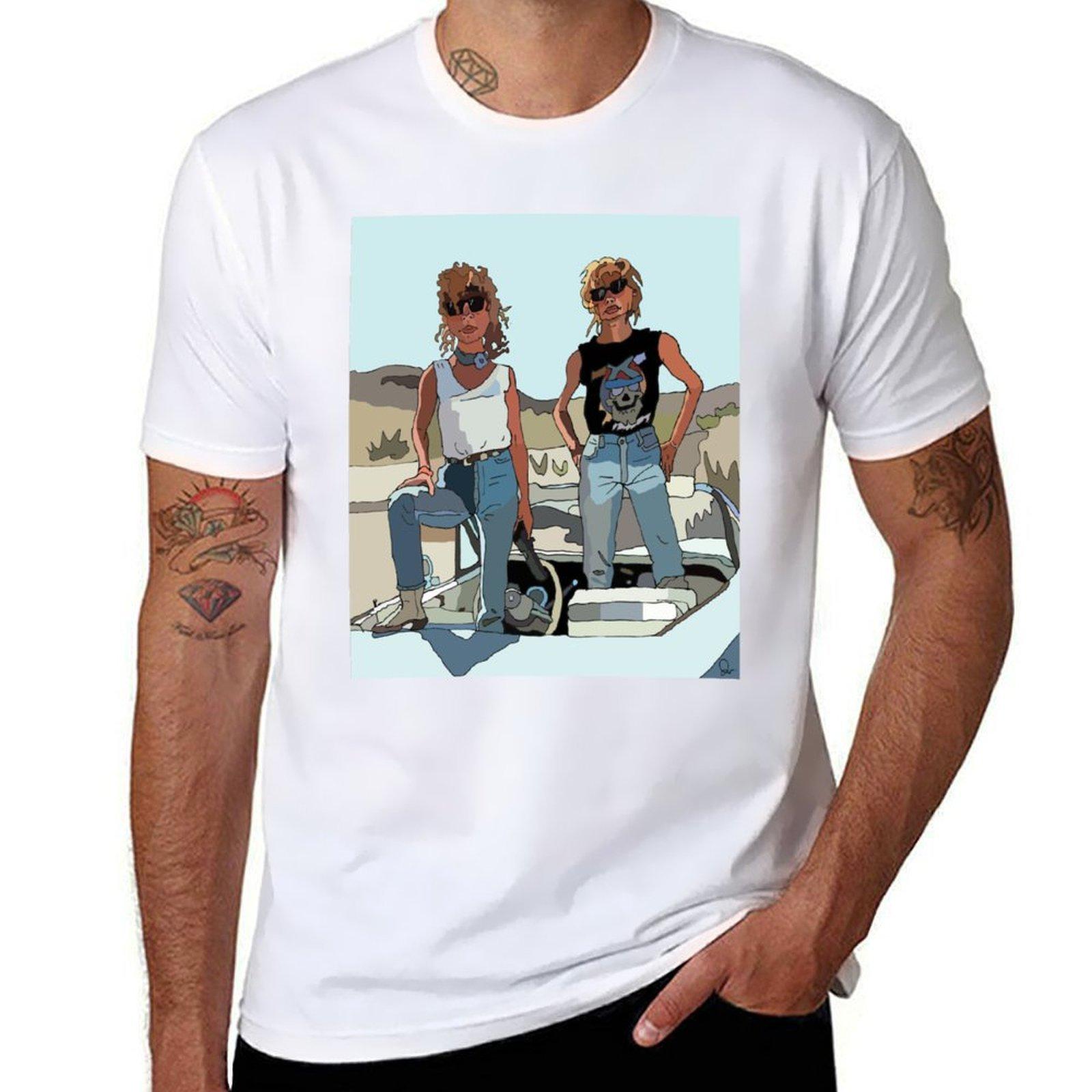 

Thelma and Louise T-Shirt t shirt man designer man t shirt cotton high quality T-Shirt XL