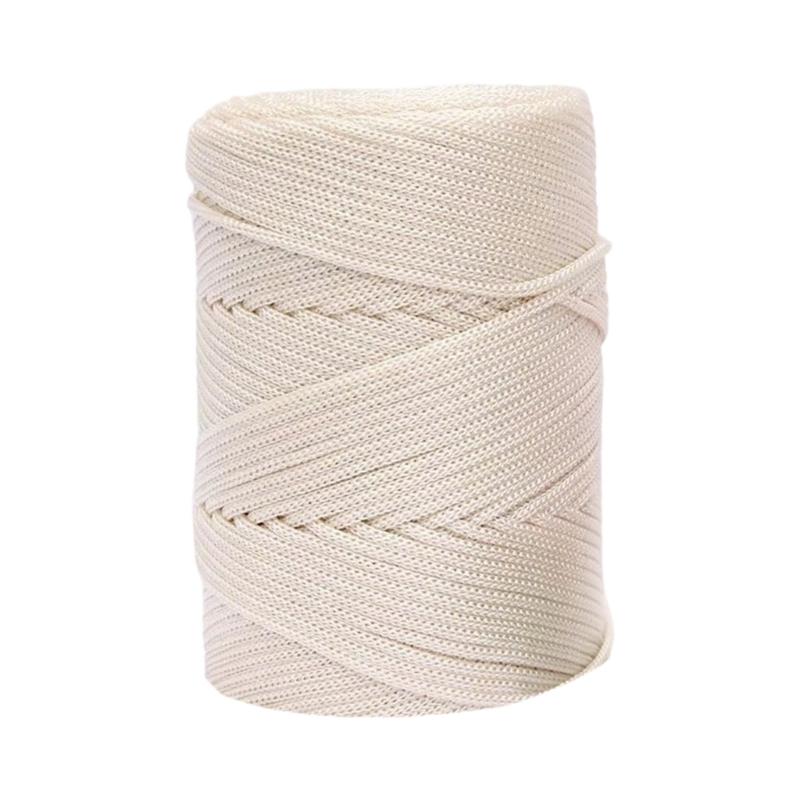 Fio Adicional de Polipropileno Centro Vazio Fio para Artesanato Substância Macia Ventilada Para Tricô Crochê Uso Constante