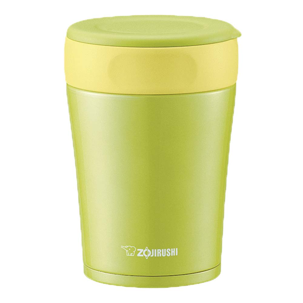 Zojirushi Stainless Steel Food Jar with Washable Lid, 360ml, Avocado Green, SW-GA36-GF [Parallel Import]