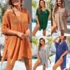 2025 Summer European & American Beach Cover-Up: Knitted Cardigan for Women, Sun Protection & Bikini Layer