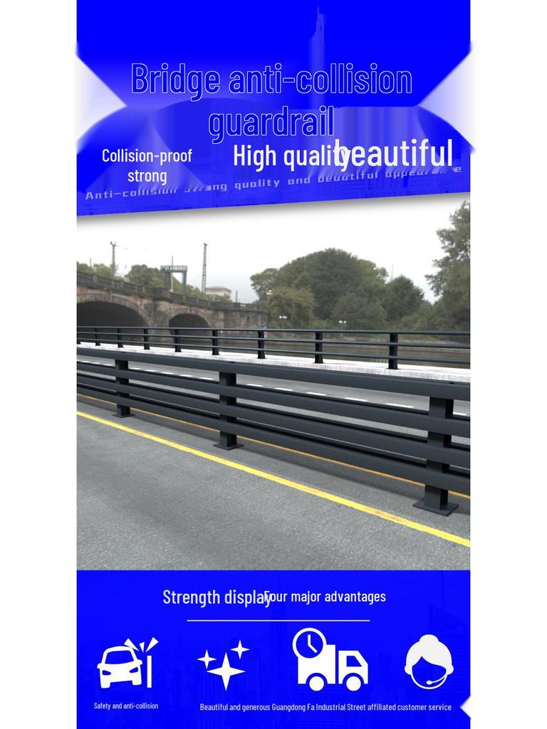 304 Stainless Steel Anti-Collision Bridge and Pool Guardrail