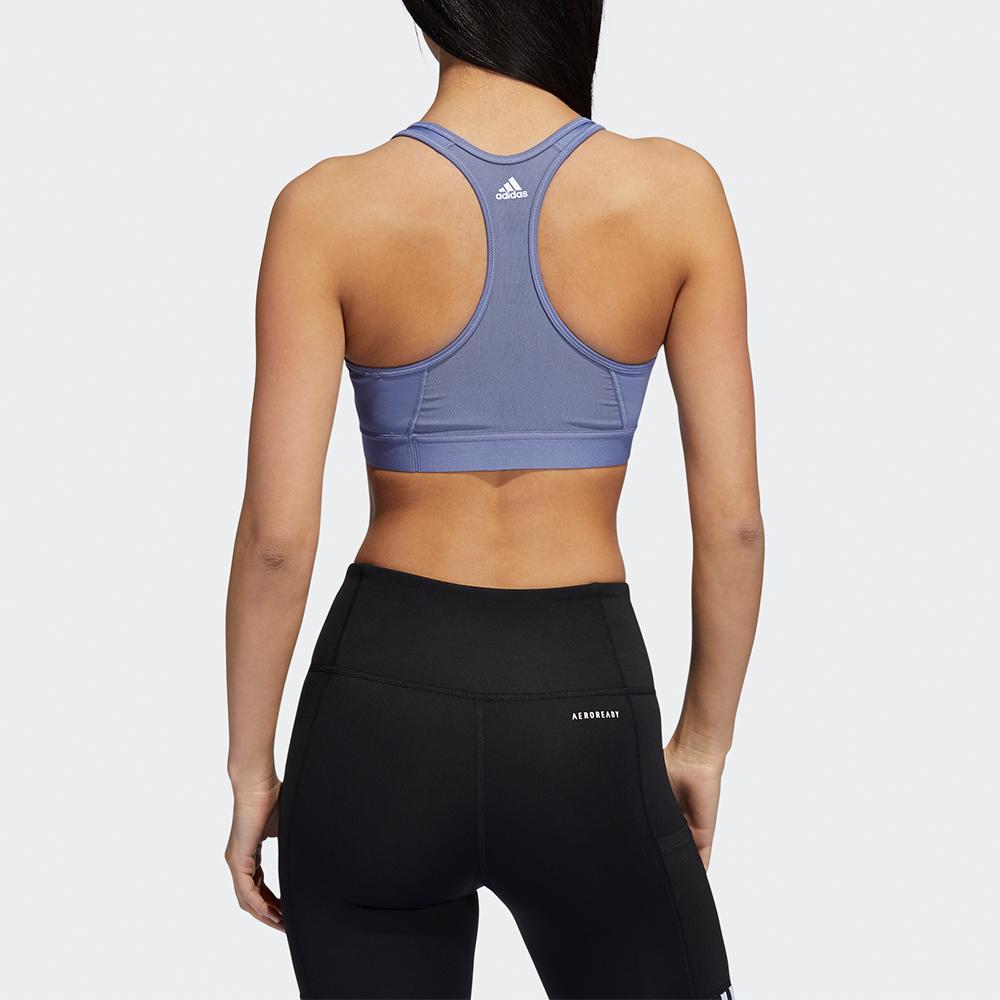 Adidas Drst Ask P 3S Casual Breathable Medium Intensity Sports Bra Women Underwear Purple HF1572