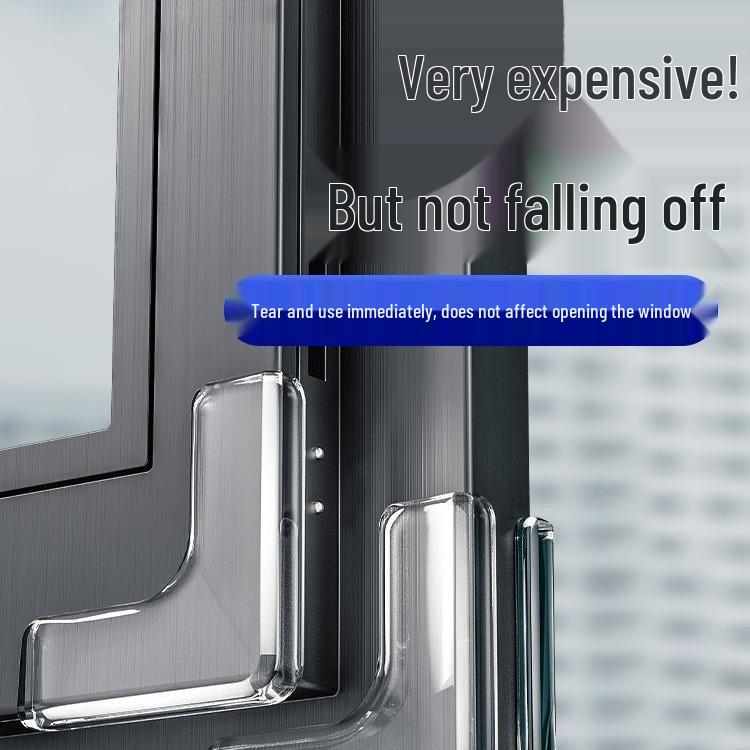 Silicone Right Angle Window Corner Protector - Anti-Collision Safety Cover
