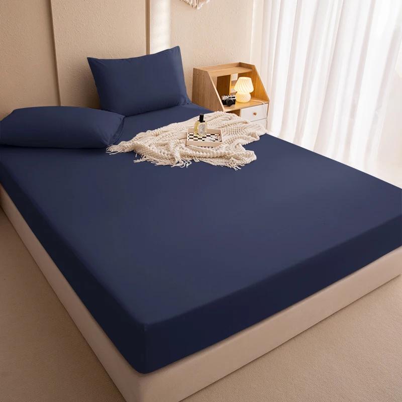 Waterproof Bed Cover Bed Fitted Sheet Home Hotel Bedspread Bedroom Bed Mattress Cover Waterproof Bedding Set Sheet With Elastic Band