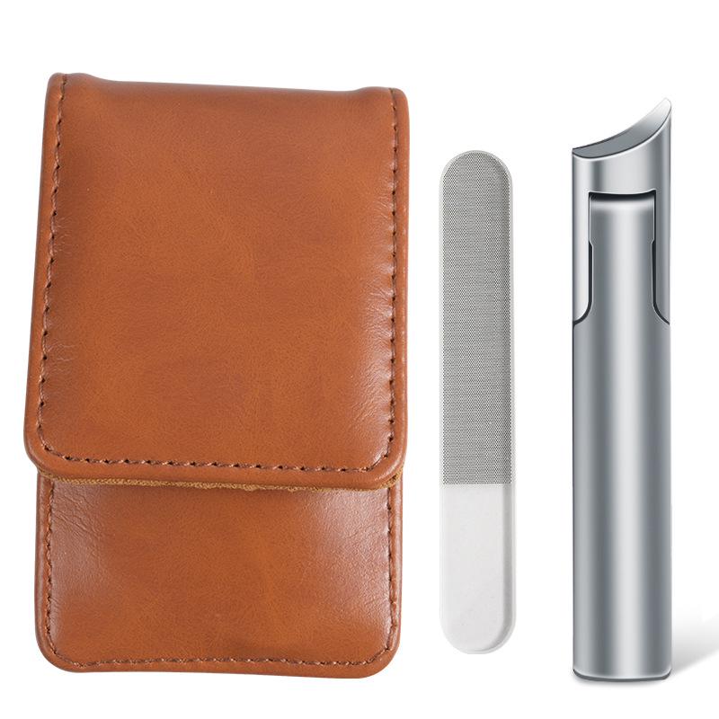 Anti-Splash Large Opening Nail Clipper Set with File for Thick & Hard Nails