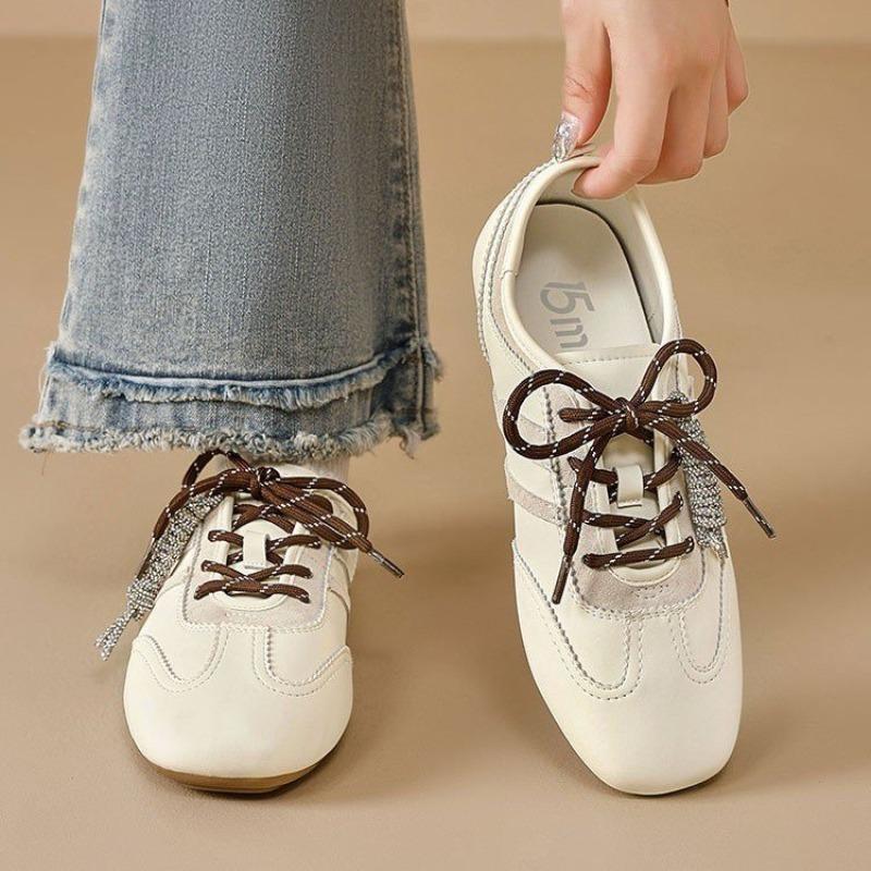 Fashion Dexun Shoes Women's 2025 New Autumn Versatile Casual Flat Shoes