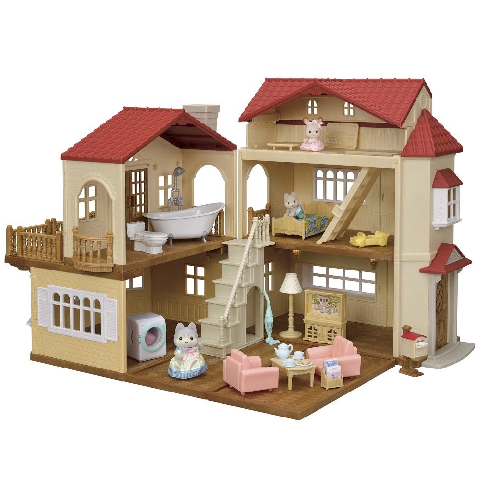 

[Amazon.co.jp 22 RZ только] Sylvanian Family Home Red ROOF DELAX SET ATTIC