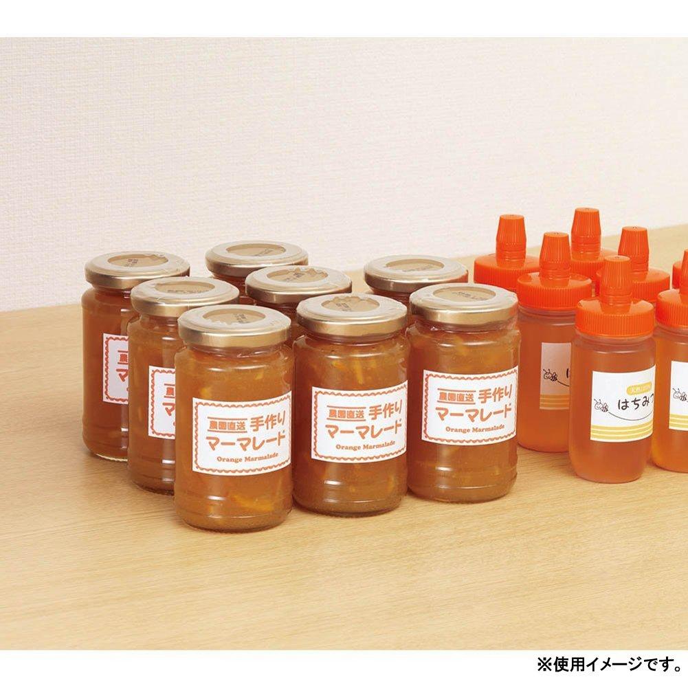 Kokuyo Color Laser/Inkjet Labels, Word Compatible, 100 Sheets, KPC-E80172