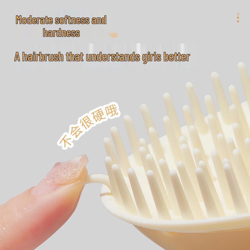 Manwanxuan Ge Meng Silikonový šamponový kartáč a masážní hřeben pro mokré/suché použití