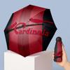 St. Louis Cardinals Printed 5?Fold Mini Umbrella 8?Rib Windproof Compact Umbrella For Women Pocket Carry