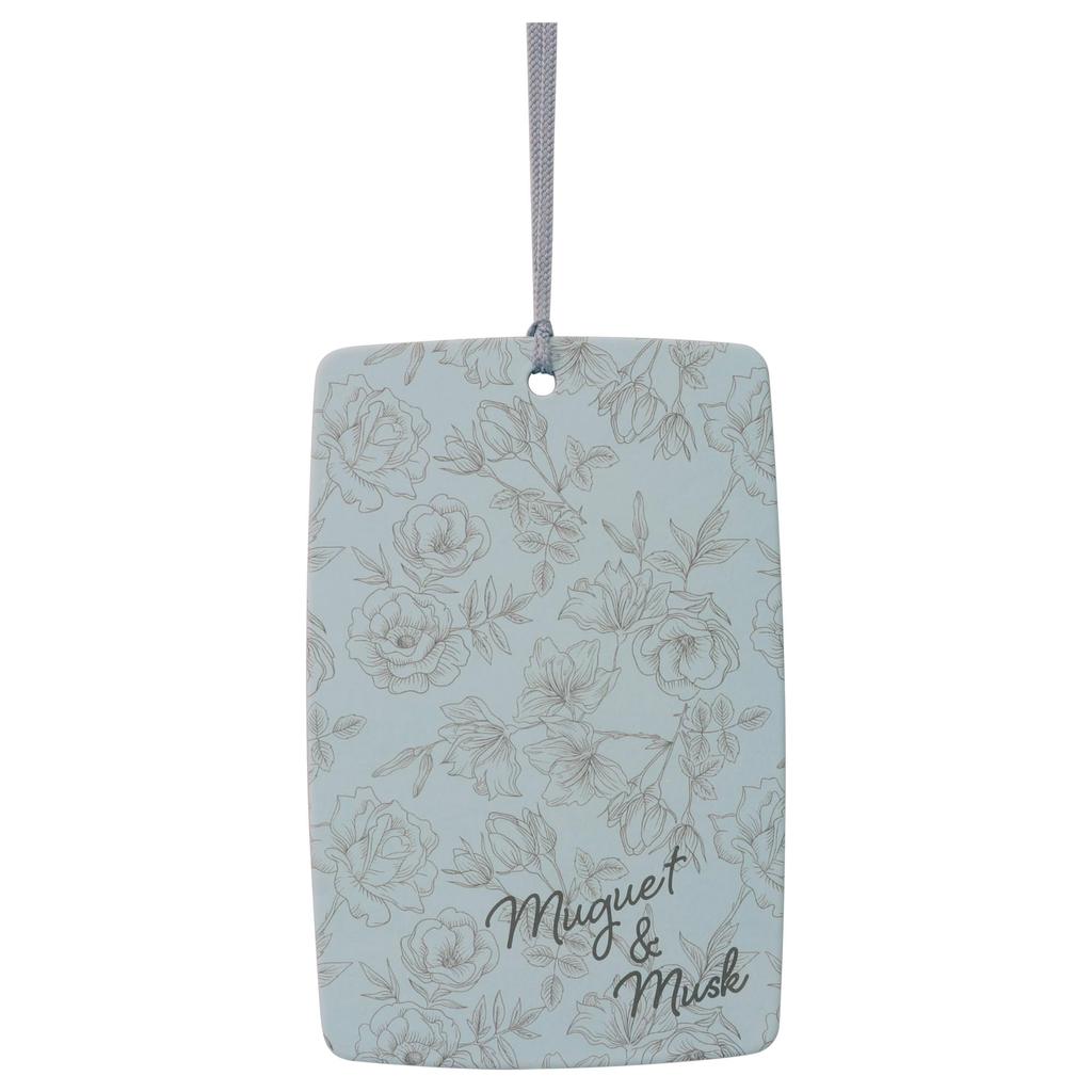 CARMATE Car Air Freshener Hanataba Series of the Valley Musk Contains Deodorizing Ingredients H1794 [Lily & Scent] [Hanging Type]