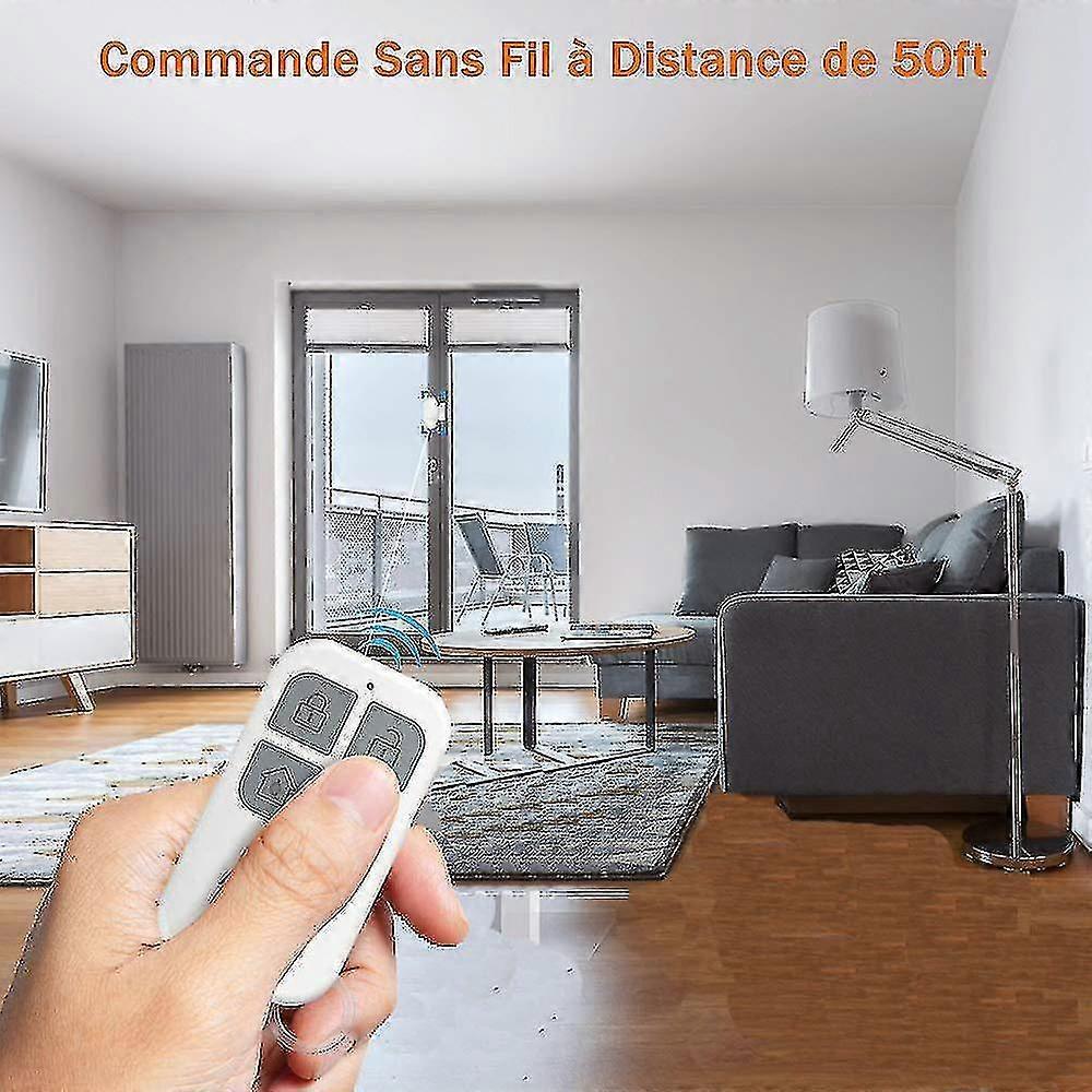 Door Magnetic Alarm Door and Window Alarm Door Alarm Wireless Anti-theft Remote Control