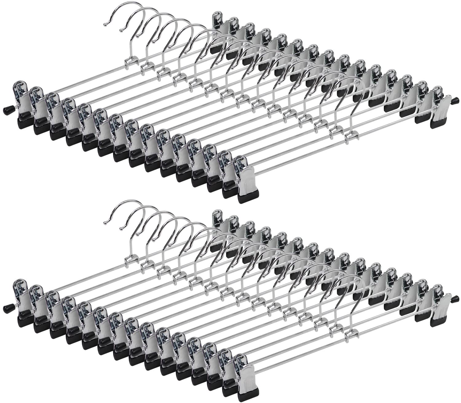 

in ROROPOCO Trouser Set of for Clothing Long Leaves No Clothes Use [Featured GOODA!] Hangers, 30, Clip-on, Bottoms, Skirts, Slacks, Denim, Towels,