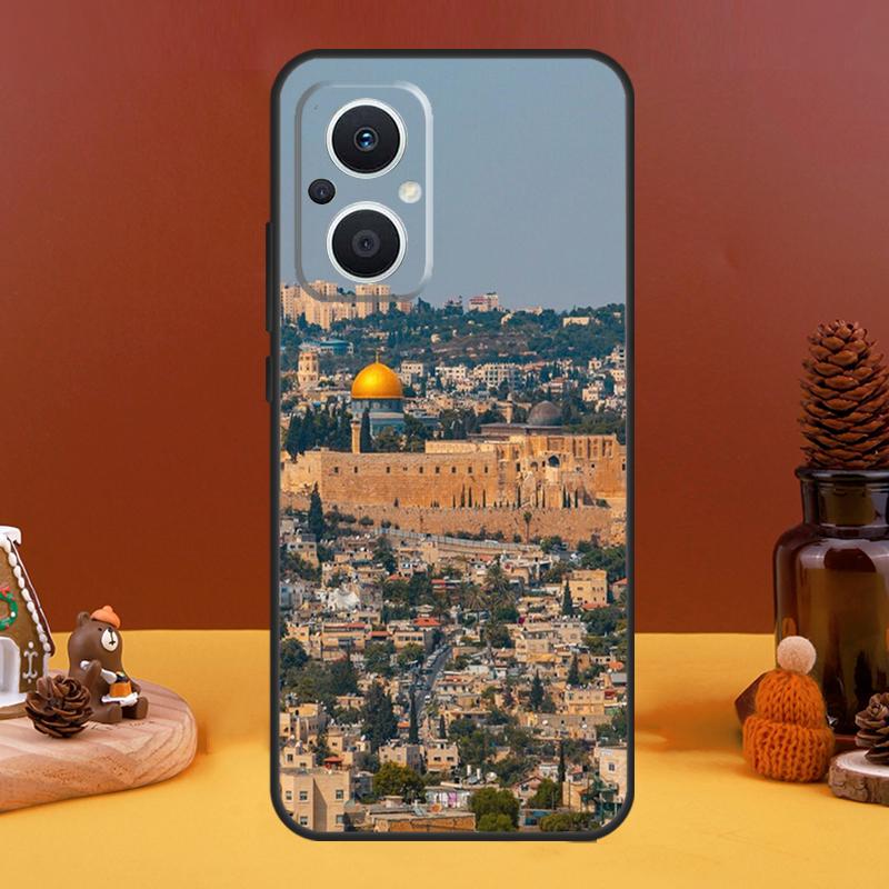 Jerusalem Dome of the Rock Fall Für OPPO Reno 10 Pro 11 F 4 6 7 8 5 Lite 4Z 5Z 8T OPPO Finden X6 Pro X5 X2 X3 Lite Abdeckung