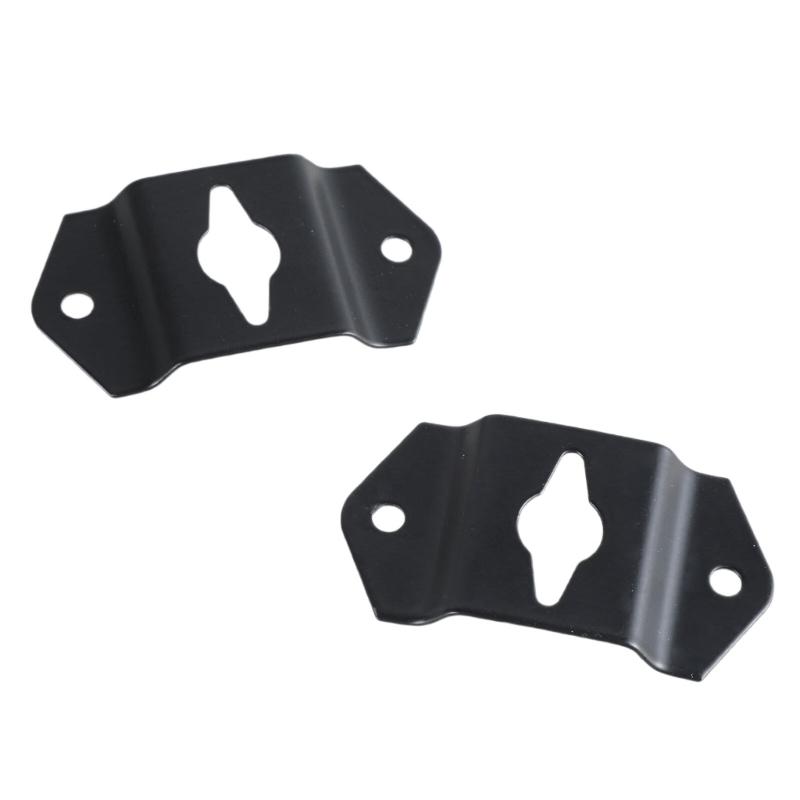 Bezpieczne uchwyty ścienne do montażu głośników na ścianie Hak do głośników dźwięku przestrzennego Minimalistyczna, solidna konstrukcja metalowa