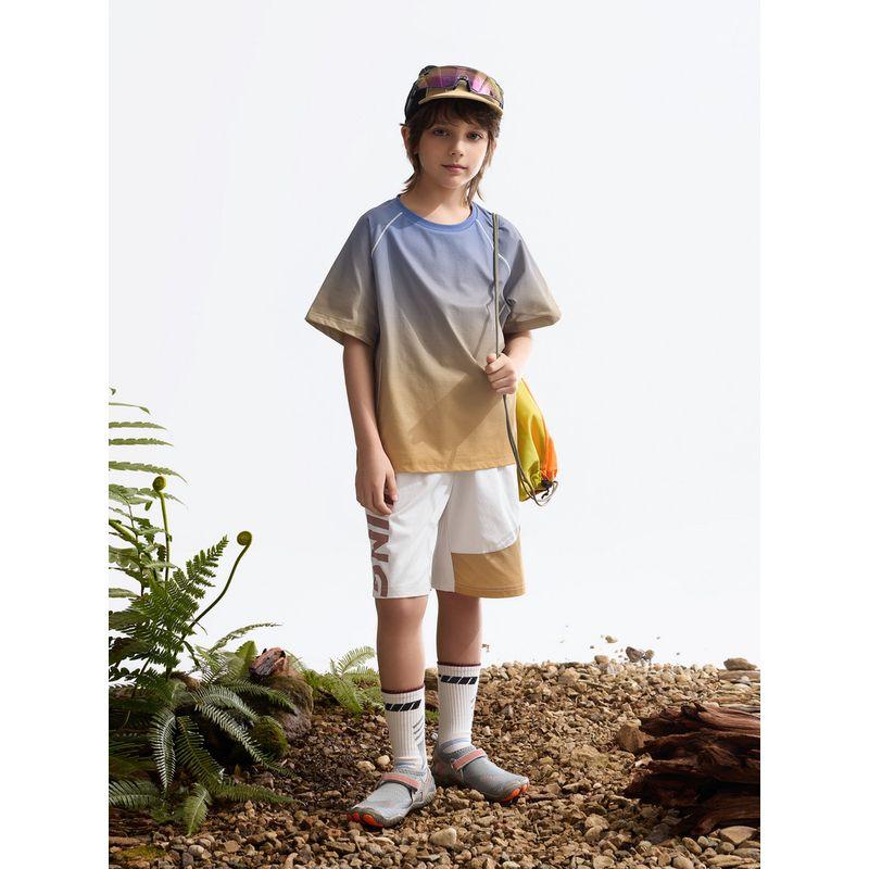 [Moisture-Wicking] Mqd Children's Clothing Boys' Short-Sleeved T-Shirt Set Summer New Style Children's Cycling Two-Piece Set