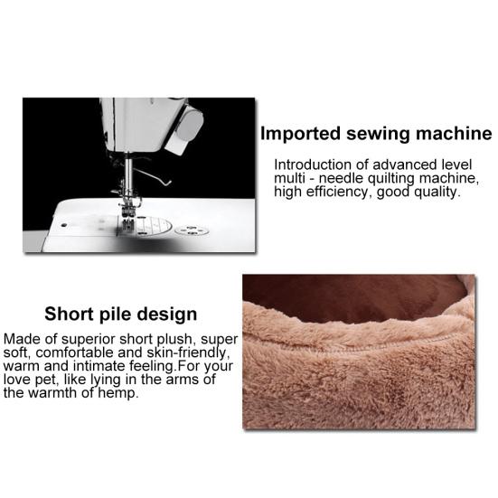 Lovely Paw Shape Dog Cats Pet Cushion Bed Warm Plush Soft Nests Kennel