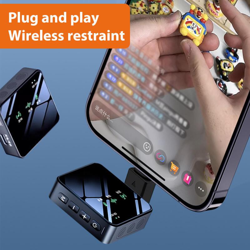 HdoorLink USB Type C To Lightning Microphone OTG Adapter For Iphone 15 16 14 13 12 11 Pro X XR XS Max iPad Microphone TYPE-C Audio Connector