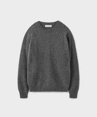 Yunionbeullu Aurora Alpaca Knit [Melange Gray]