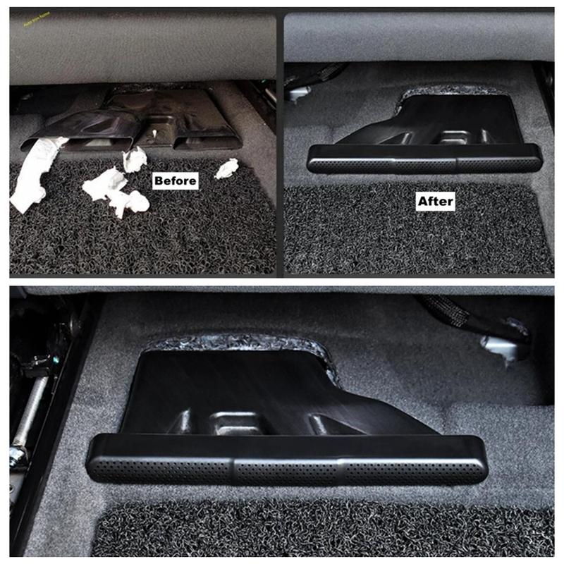 Under Seat Back Floor Rear Heater Air Conditioning Duct AC Vent Cover Outlet Kit Fit For VW ID.3 ID4 ID6  - 2025 Accessories
