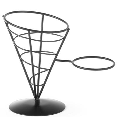 Soporte para Servir Patatas Fritas y Snacks Hendi 630914 con Portasalsas