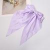 Hairpin Bow Theme Chiffon Long Ribbon Hair Clip Bright Color Lightweight Back Head Hair Claw Hair Accessories