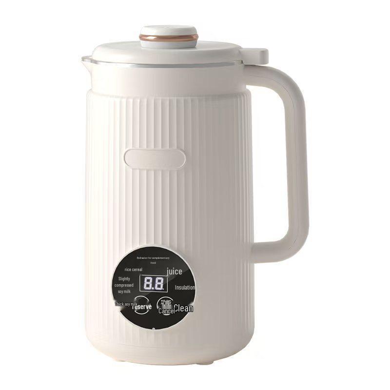 

110V-220V Mini Filter-Free Soy Milk Maker, Fully Automatic Wall-Breaking Machine for 3-4 People