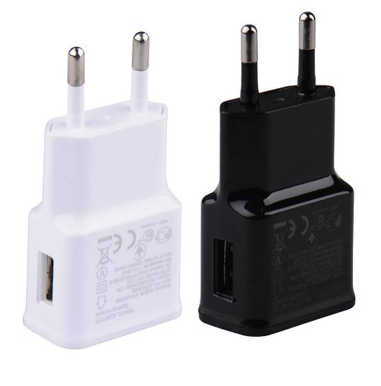 5V 2A EU Plug Charger USB EU Charger PlugFor iPhone XS X Max Huawei P 30 Samsung S 9  Plus   Travel Wall Charger Adapter