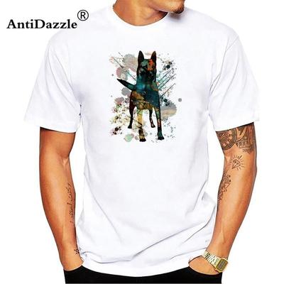 Llegó ropa de marca, camisetas informales para hombre, camiseta superventas, camiseta Unisex con estampado Malinois, estilo de verano