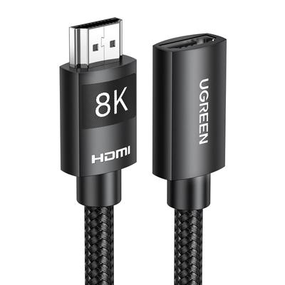 Ugreen 8K HDMI Extension Cable Extension Cord 48Gbps Extension Cable Supports 3D HDR eARC Compatible with MacBook HDMI2.1 2.1 8K@60Hz 4K@120Hz