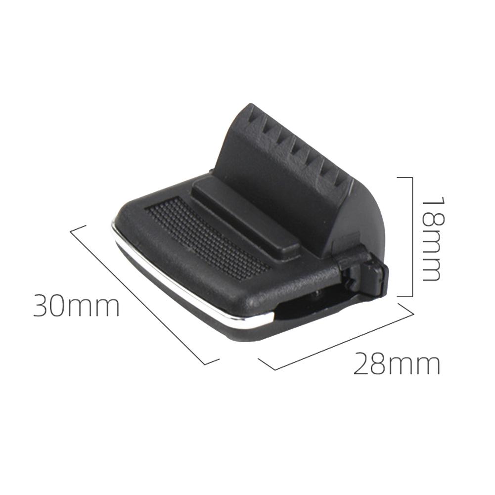 A/C Air Vent Paddle Clip For Outlander Sport 2013-2018 Air Condition Air Outlet Tap Clamp Auto Air Vent Clips Plastic Black Part