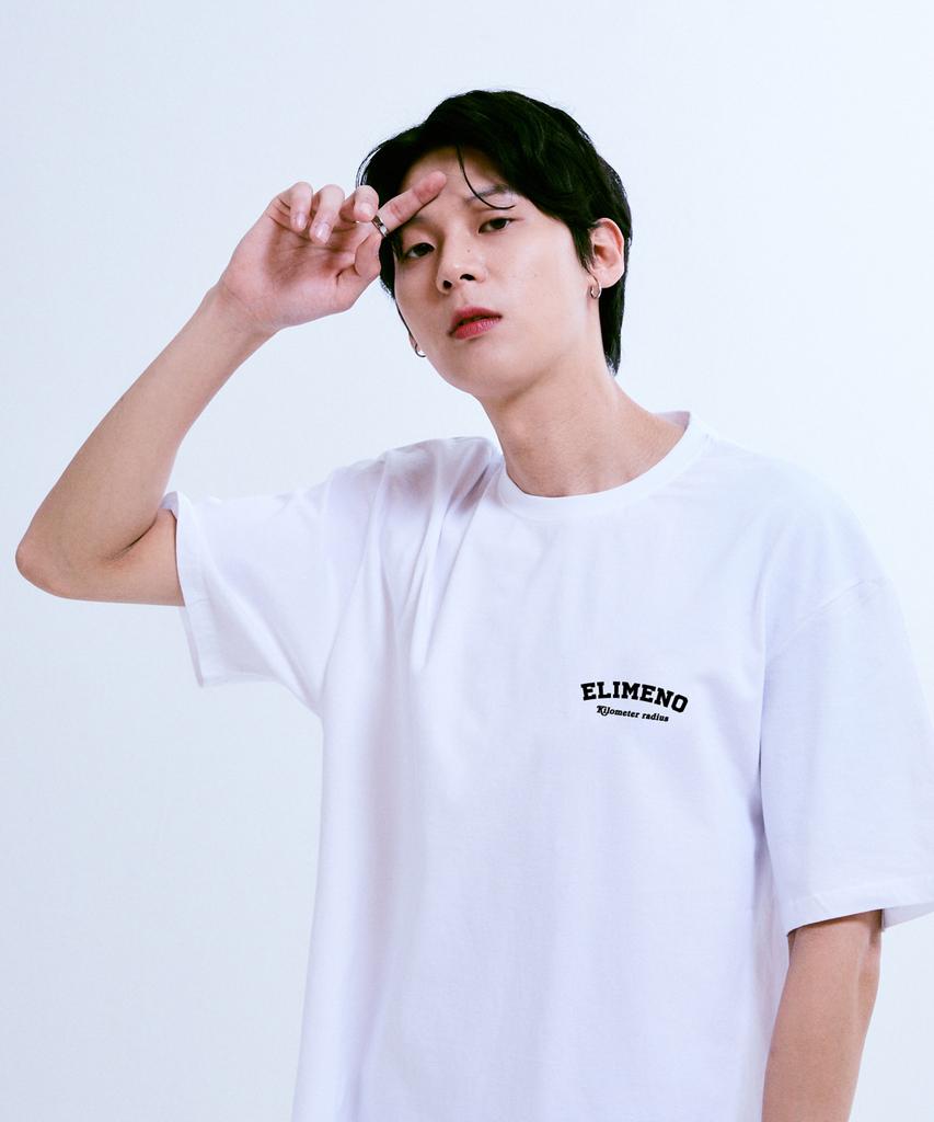 ELIMENO [Set] El Essential 210G Logo Short Sleeve T-Shirt 2-Piece Set